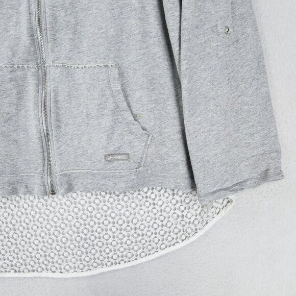 Calvin Klein Jacket Womens 2X Gray Performance Quick Dry Lightweight Hooded - Picture 3 of 16